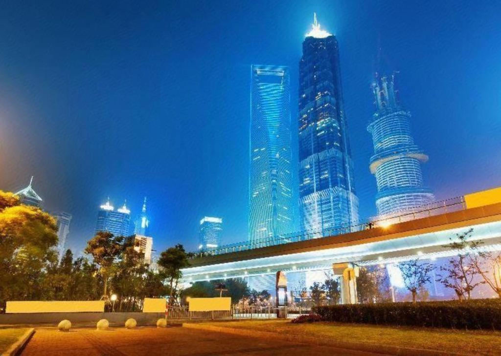 Home Inn Plus Shanghai New International Expo Center Yushan Road Yuanshen Sports Exterior foto